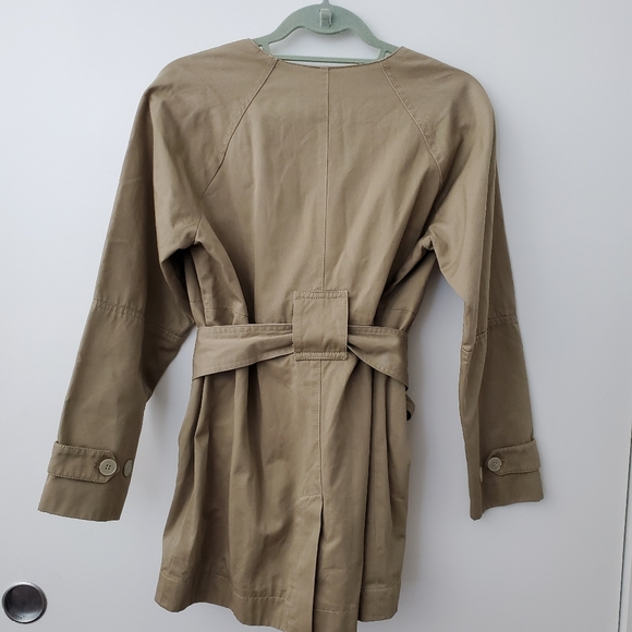 Acne Jeans Cotton Tie-Front Jacket in Size 36 - Picture 8 of 10